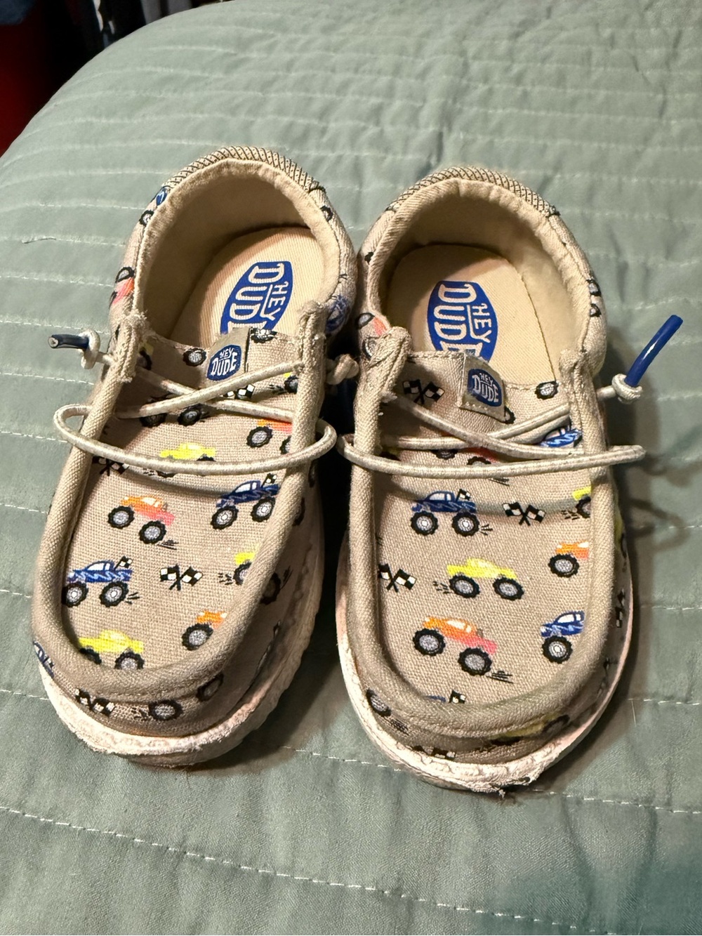 Hey Dude Kids Beige Shoes